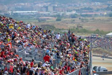 Lambán destaca la relevancia y trascendencia de la Moto GP para Aragón