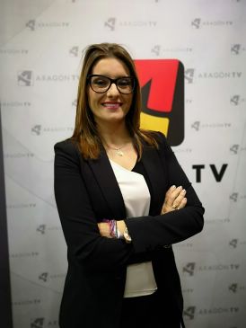 Esther Puisac, directora y presentadora de la serie documental de Aragón TV ‘La transición en Aragón’