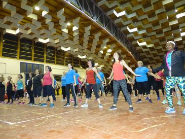 El encuentro provincial de fitness reúne a los aficionados en Alcorisa