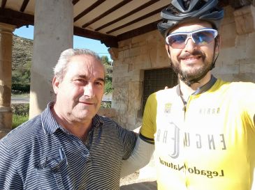 Miguel Ángel Granero, ciclista que consiguió un Everesting Challenge en Villarroya: “Para subir un puerto hay que contar con tres factores: cabeza, piernas y desarrollo”