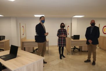 El Ayuntamiento de Teruel inaugura su nuevo espacio de coworking para albergar a ocho emprendedores