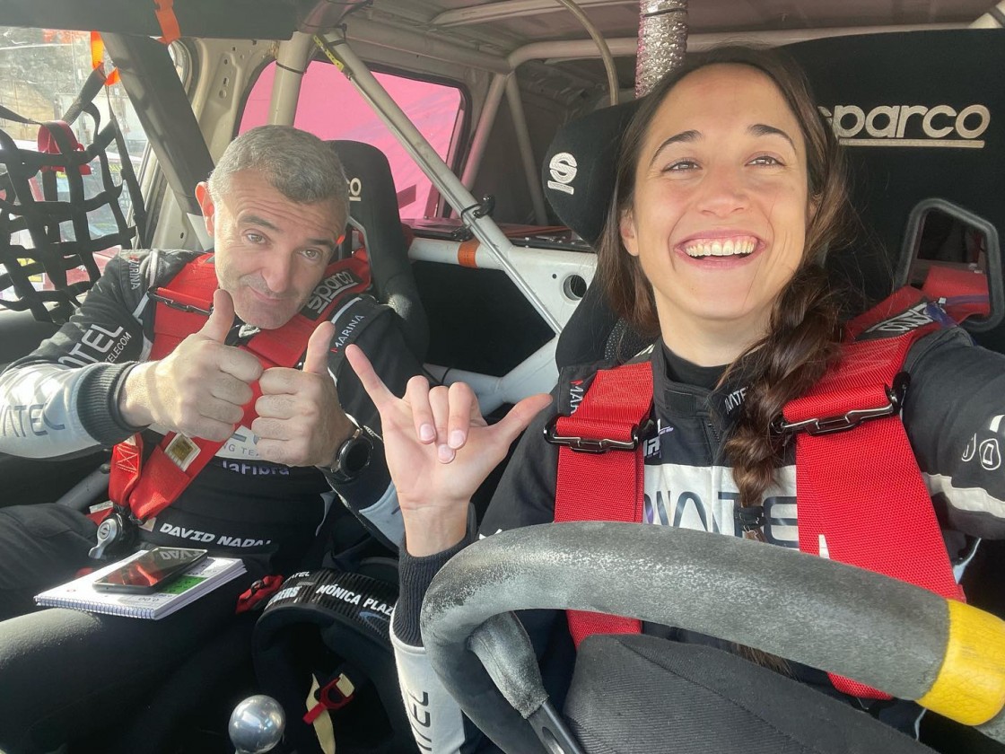 Mónica Plaza vuelve como copiloto al Dakar tras debutar en el CERTT