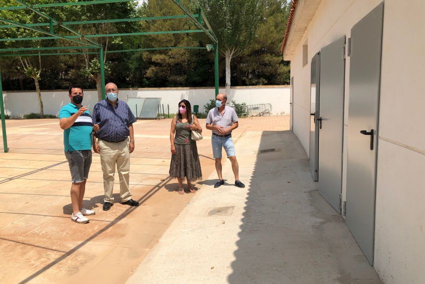 Alfambra reabre la próxima semana la piscina municipal, renovada con el POS de la Diputación de Teruel