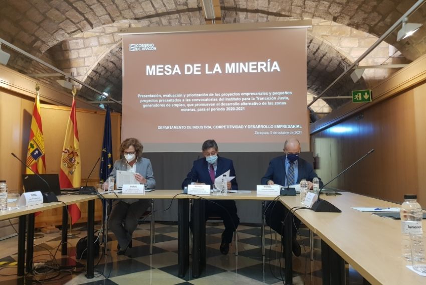 El Gobierno de Aragón prioriza 39 proyectos empresariales para el Miner 2019-2027 con creación de 200 empleos