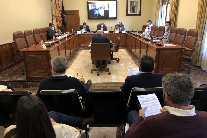 El presupuesto de la Diputación de Teruel para 2022 crece un 14,4% hasta los 87 millones de euros