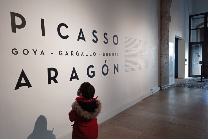 El Museo de Teruel ofrece visitas guiadas a la exposición sobre Picasso a escolares de la provincia
