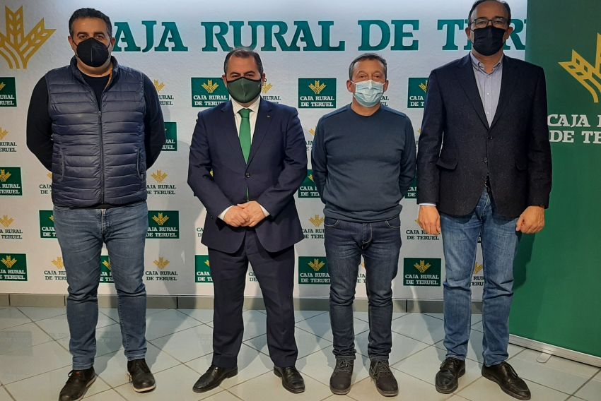 Caja Rural de Teruel firma convenios de colaboración con los sindicatos agrarios con representación en la provincia