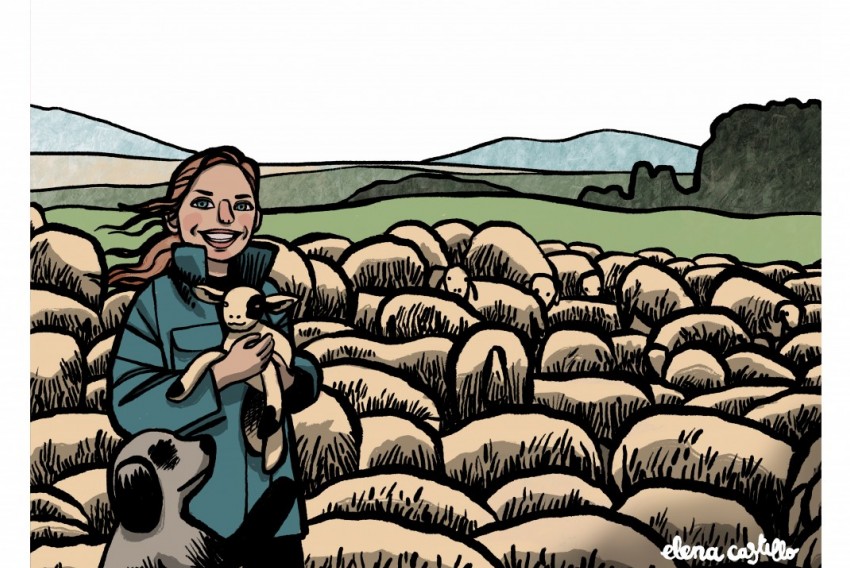 Cristina Alós Domínguez, ganadera de ovino en El Poyo del Cid: “El sector primario no se valora, pero gracias a él los alimentos llegan a la mesa”