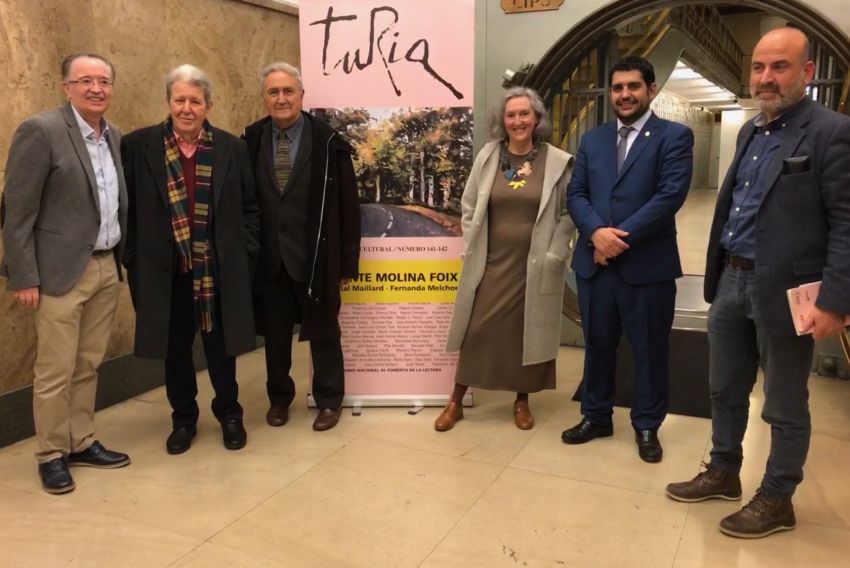 La revista Turia homenajea en Madrid a Vicente Molina Foix, el “escritor total”