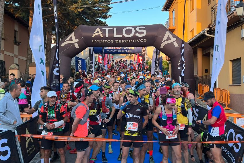 Cristian Callau y Cristina Fernández mandan en la maratón de Bronchales
