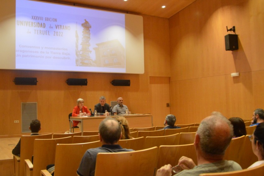 La Universidad de Verano  de Teruel pone en valor los conventos de la Tierra Baja