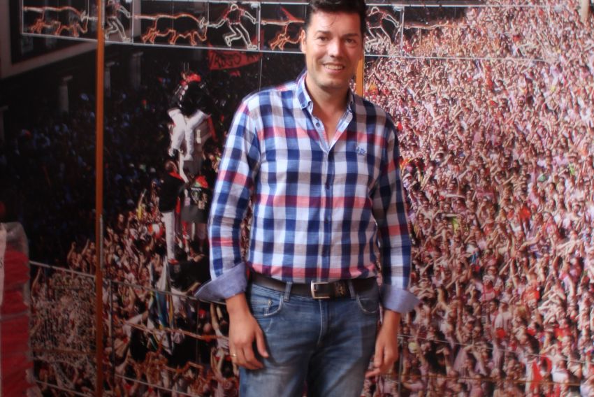 Javier Domingo, concejal de Fiestas del Ayuntamiento de Teruel: “Mañana, tarde y noche, nuestro objetivo  ha sido que se pudiera poner el pañuelo”