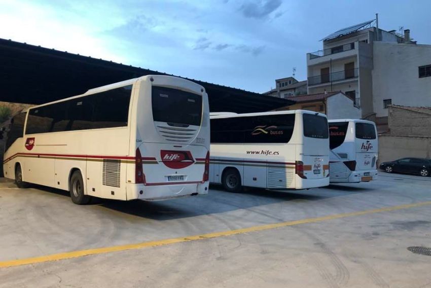 El nuevo apeadero de autobuses de Alcorisa entra en servicio para mejorar la seguridad