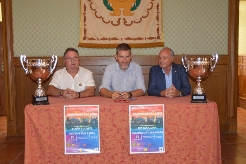Alcañiz albergará las finales de la Copa Federación de Aragón de balonmano