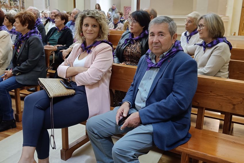 Más de cien personas de la comarca del Jiloca participan en el Encuentro de Mayores en El Poyo del Cid