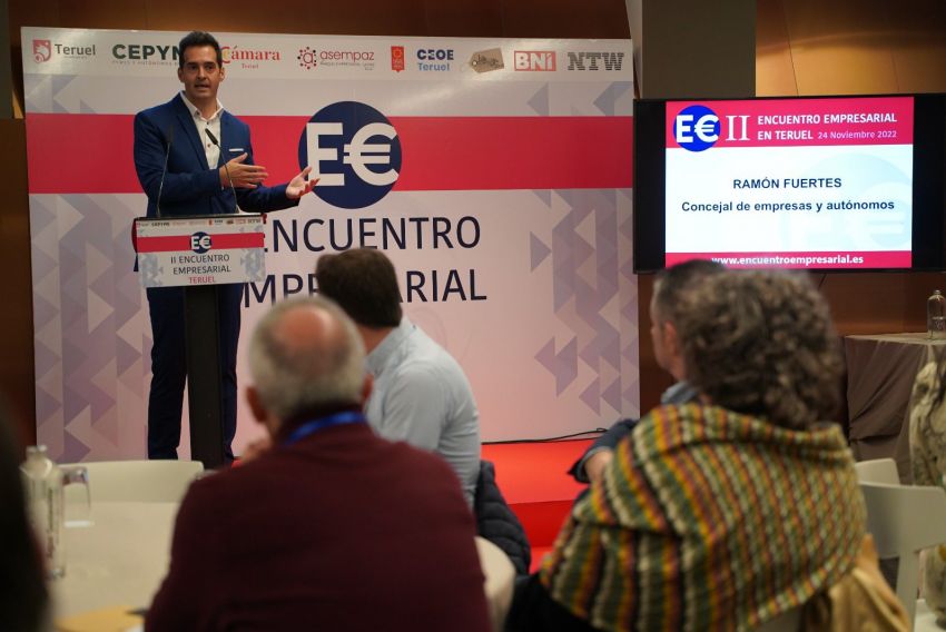 El II Encuentro Empresarial en Teruel congrega a más de 70 firmas con el objetivo de crear sinergias y oportunidades de negocio