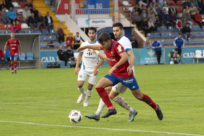 El jugador del CD Teruel, Julen Hualde, se pierde el segundo derbi del curso por lesión