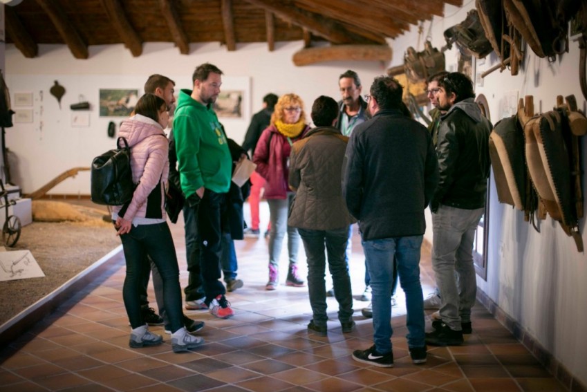 Cerca de 2.500 personas visitan el Museo  del Azafrán de Monreal del Campo en 2022