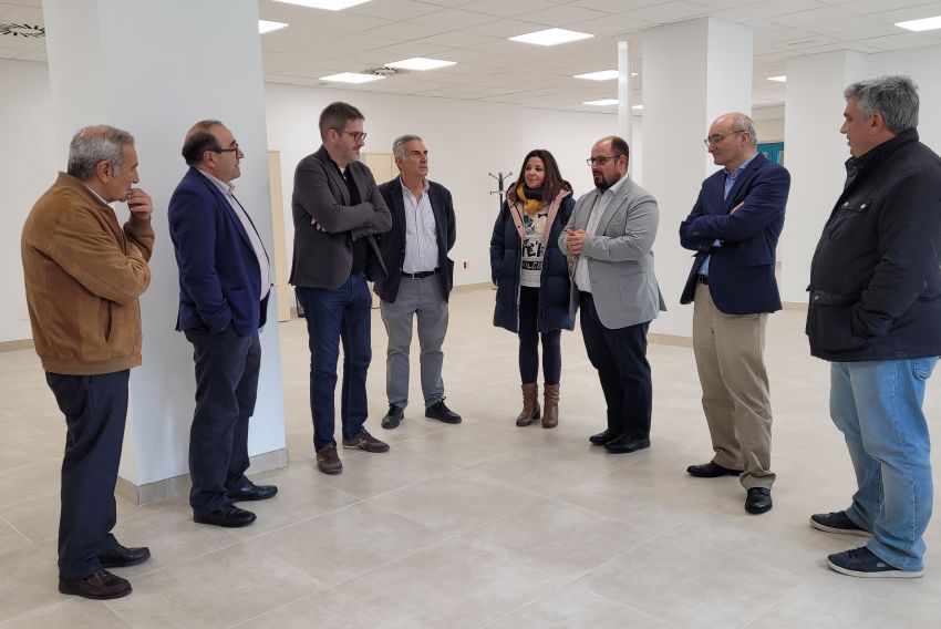 La nueva sede de la Diputación de Teruel en Alcañiz estará operativa a lo largo del mes de mayo