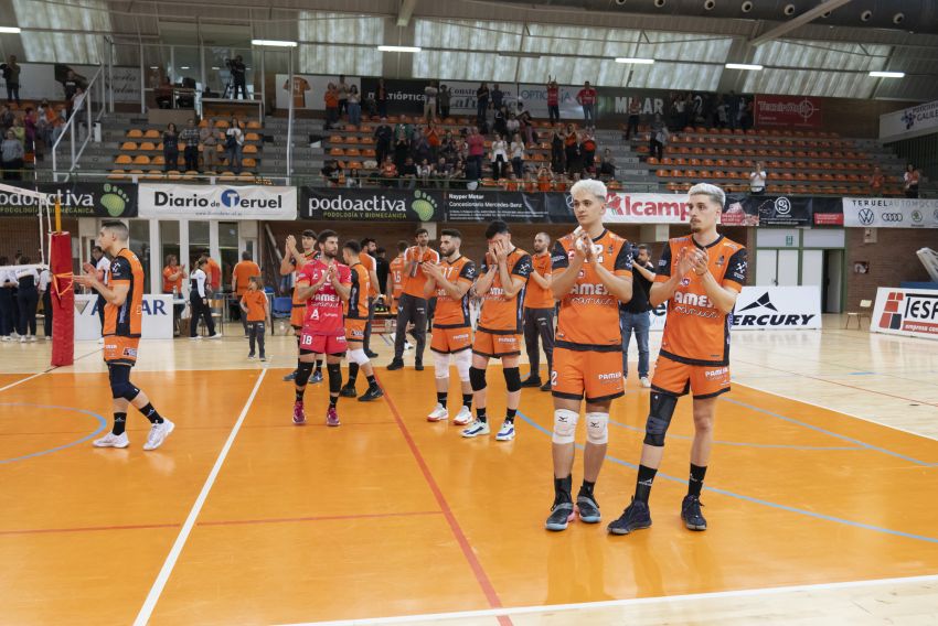 El Pamesa Teruel Voleibol dice adiós  a una temporada con varias lecturas