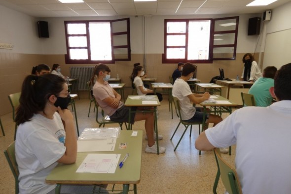 Segunda opción de la Evau para 73 estudiantes de Teruel a partir del lunes