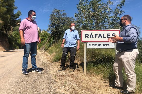 Lledó y Ráfales mejoran sus conexiones por carreteras gracias a la Diputación de Teruel