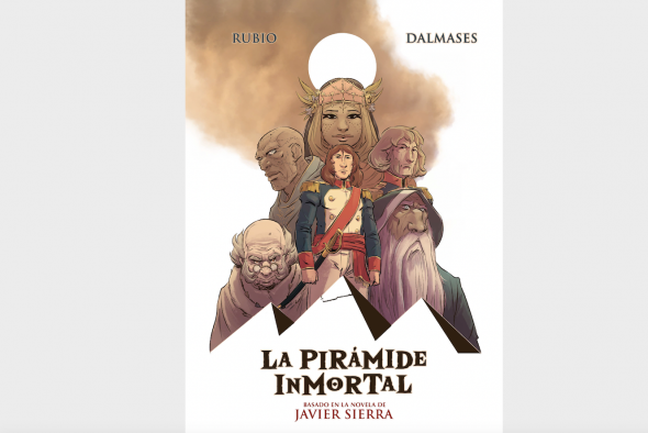 La novela 'La pirámide inmortal' de Javier Sierra salta al cómic