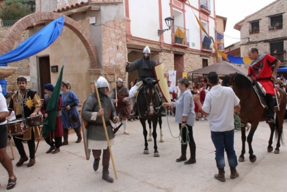 Monforte de Moyuela revive la llegada del Cid con un pueblo entregado al héroe castellano