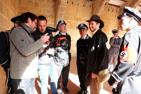 Lluís Ortega estrena su fanfilm sobre Indiana Jones en Valderrobres