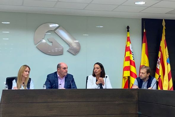 Susín, en Mora de Rubielos: El Gobierno aragonés tiene que apoyar a los que quieren emprender y vivir en el medio rural