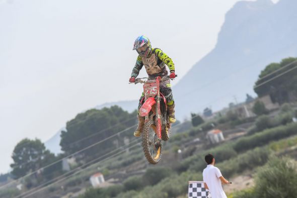 David Crespo termina tercero en  el campeonato regional valenciano de motocross