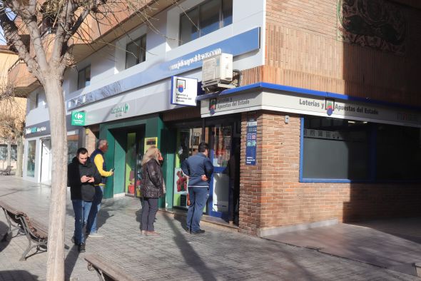 Teruel tiene consignados casi 15 millones de euros para el sorteo de la Lotería de Navidad