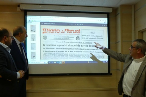 Diario de Teruel digitaliza toda su hemeroteca de papel con el apoyo de la Diputación de Teruel y ya se puede consultar gratuitamente