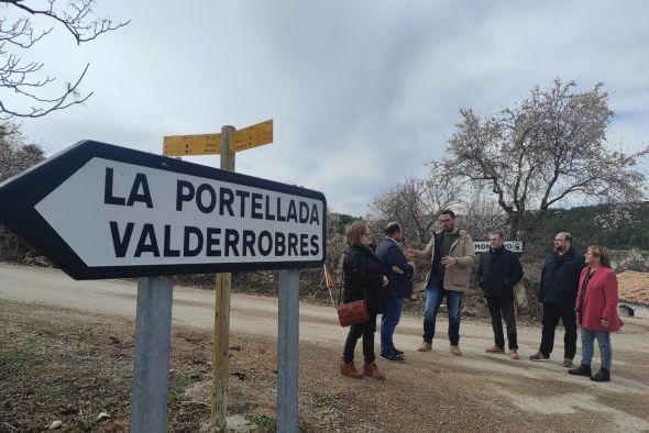 La Diputación anuncia cuatro actuaciones  en carreteras en pueblos del Matarraña