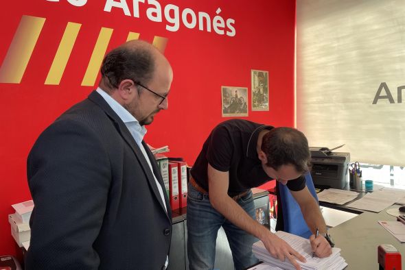 Alberto Izquierdo anuncia su candidatura a la presidencia del Gobierno de Aragón por el Partido Aragonés (PAR)