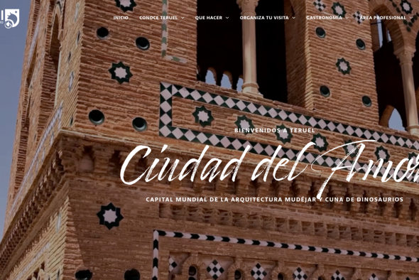El Ayuntamiento de Teruel estrena web de Turismo con un diseño más accesible