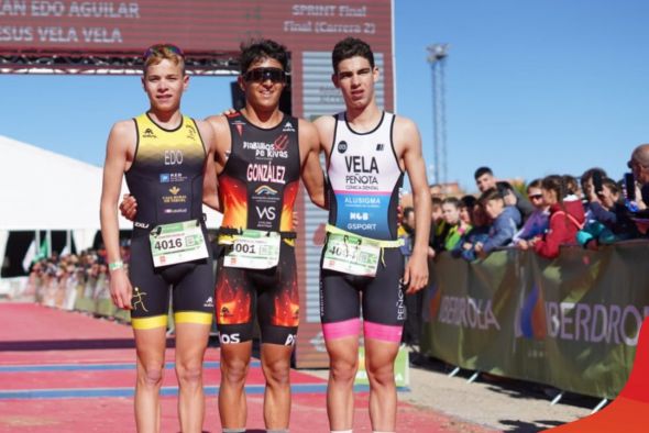 Izan Edo se proclama subcampeón de España de Duatlón Sprint Júnior