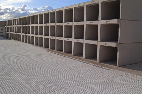 El Ayuntamiento de Calamocha invierte más de 120.000 euros en la ampliación de sus cementerios