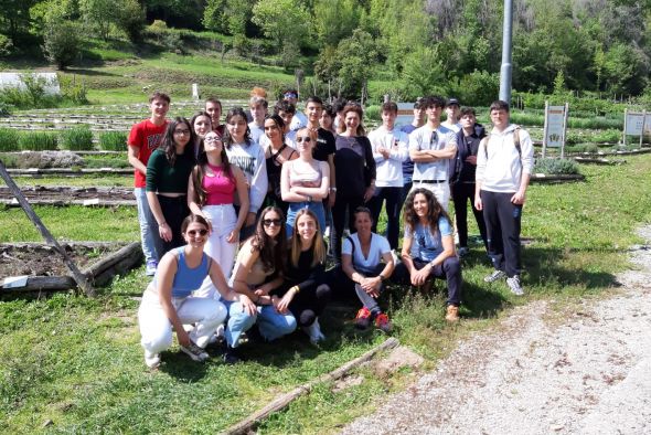 Alumnado del IES Matarraña trabaja competencias educativas en la ciudad italiana de Bérgamo