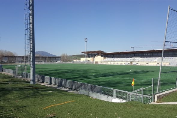 El partido de Copa del Rey del CD Teruel no será en el campo del Valle de Egüés