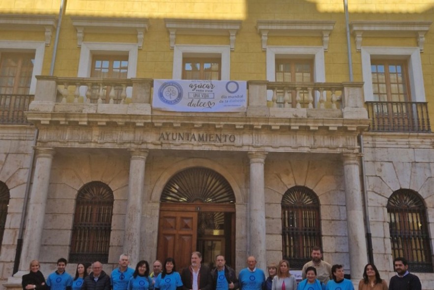 El Ayuntamiento de Teruel se suma a los actos del Día Mundial de la Diabetes
