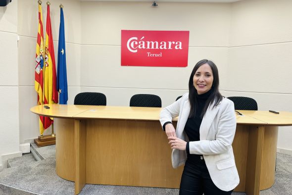 Nuria Ros, vicesecretaria de Cámara Teruel: Quiero ampliar las áreas estratégicas en las que trabaja la Cámara desde hace tiempo
