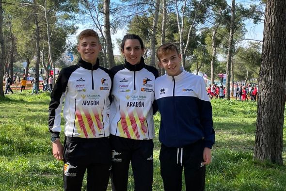 Izan Edo y Elena Martín logran los mejores resultados turolenses en el Campeonato de España de Cross