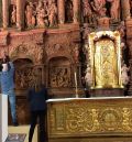 San Sebastián vuelve al retablo renacentista de San Pedro tras décadas desaparecido