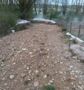 La tormenta del lunes en Allepuz descargó 90 litros de agua, provocó daños en caminos y huertos e inundó viviendas