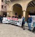Vecinos de Gúdar-Javalambre se concentran en Mora de Rubielos para reclamar una Atención Primaria digna