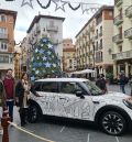 Un Mini tatuado con elementos representativos de Teruel recorrerá las calles de la ciudad