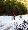 El ‘youtuber’ Bikepackid ensaya su próxima aventura en el invierno de Montañas Vacías