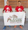 Dos amigos recorren la comarca Andorra-Sierra de Arcos en dos días