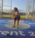 Elena Sanz disfruta de su debut  y supera la barrera de los 50 metros en el Campeonato de España absoluto de atletismo